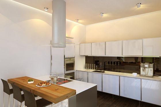 Дизайн интерьера и визуализация: Коттедж